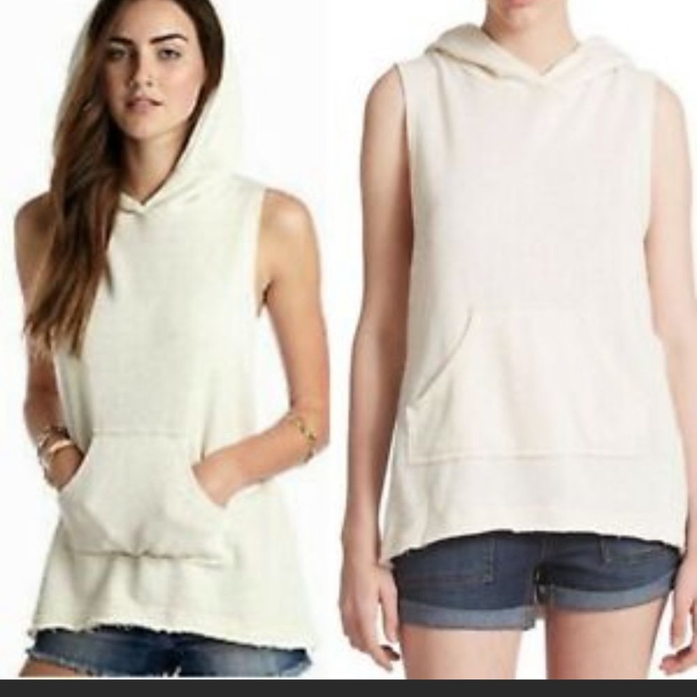 Free People Vintage Beach Hoodie